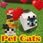 Logo of Pet cats for minecraft android Application 