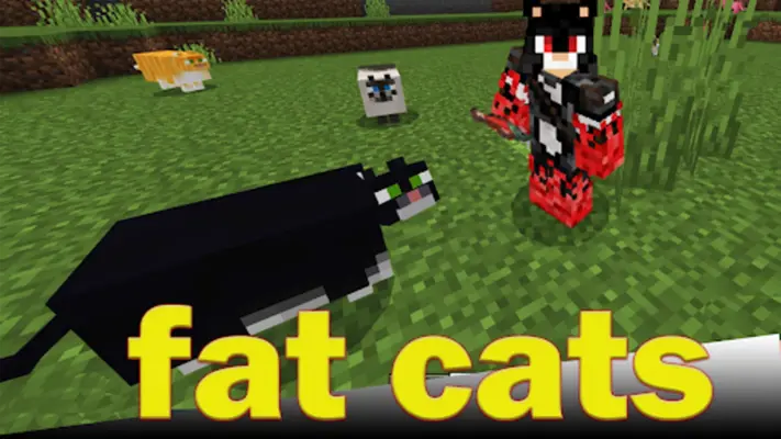 Pet cats for minecraft android App screenshot 1