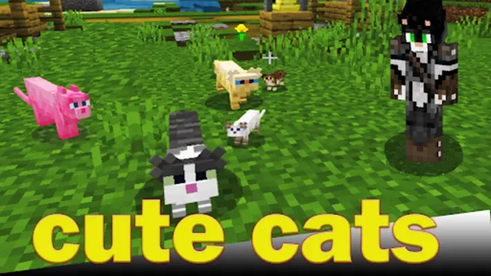 Pet cats for minecraft android App screenshot 5